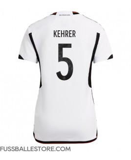Günstige Deutschland Thilo Kehrer #5 Heimtrikot Damen WM 2022 Kurzarm
